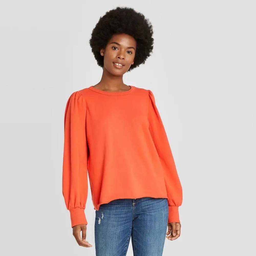 Universal Thread Puff Sleeve Sweatshirt